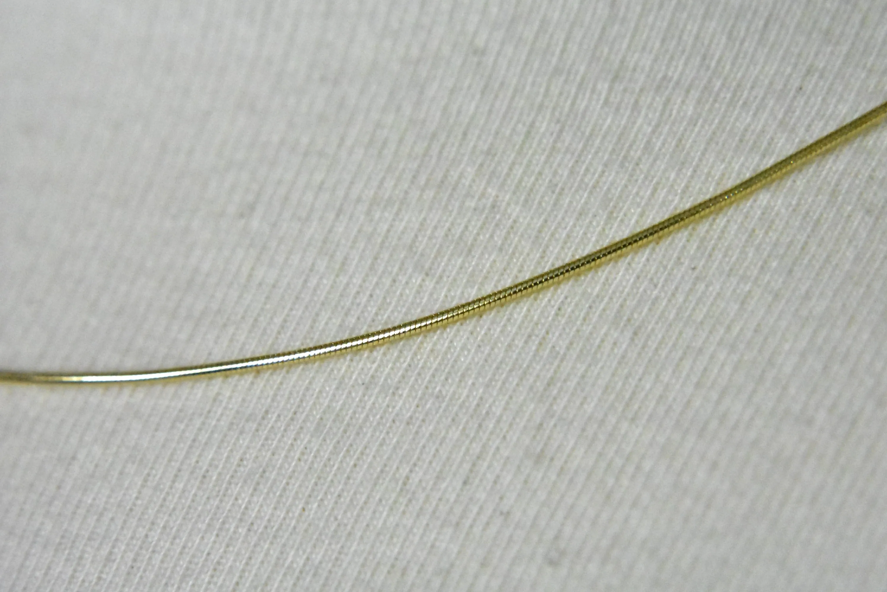 14K Solid Yellow Gold 0.80mm Classic Round Snake Bracelet Anklet Choker Necklace Pendant Chain