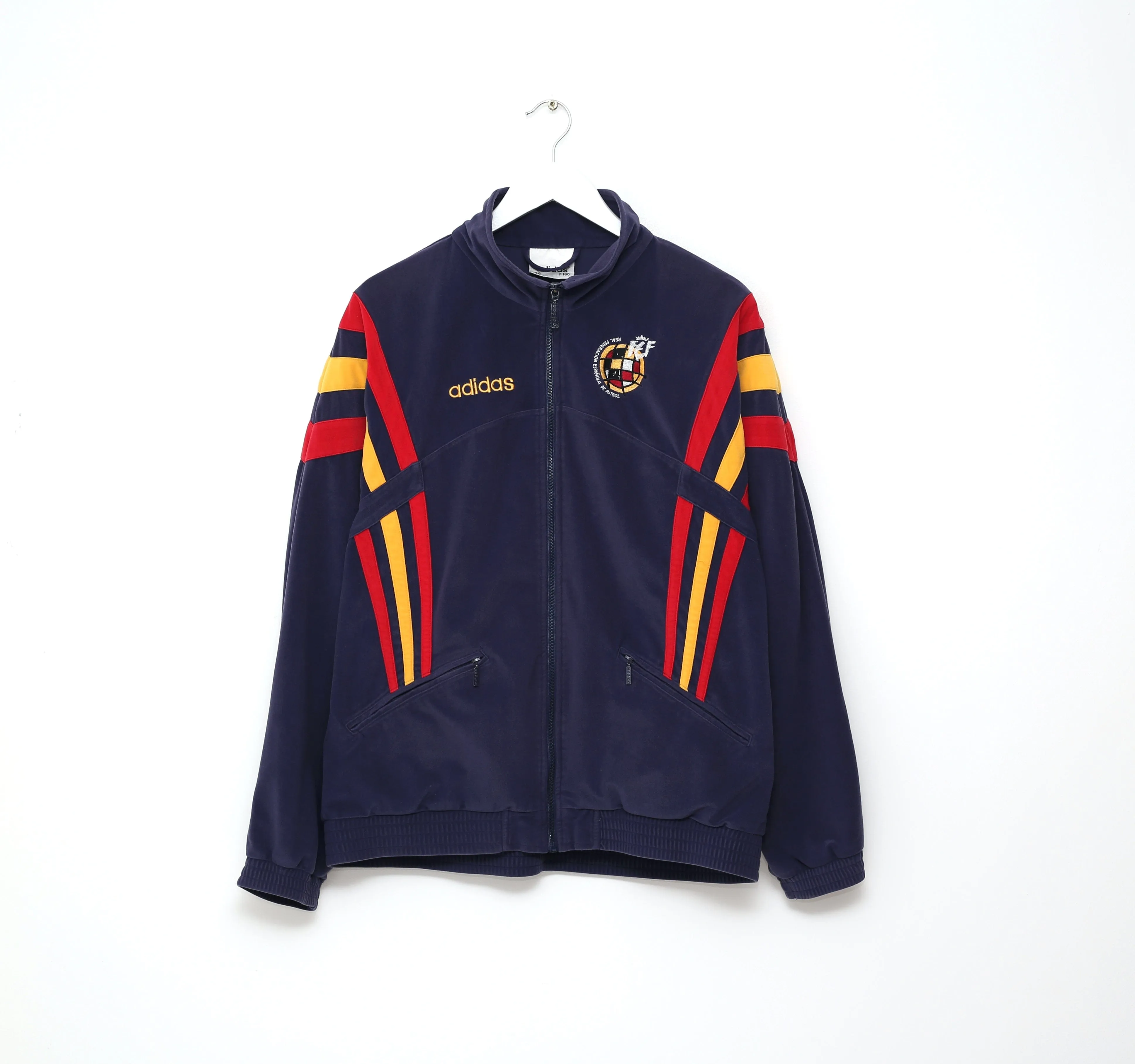 1996/98 SPAIN Vintage adidas Football Track Top Jacket (L/XL) D6