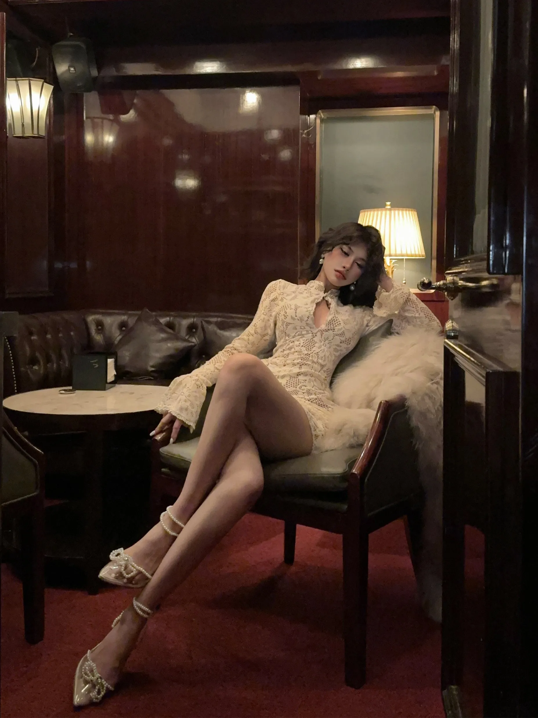 【24s Nov.】High-Fashion Statement Mini Dress