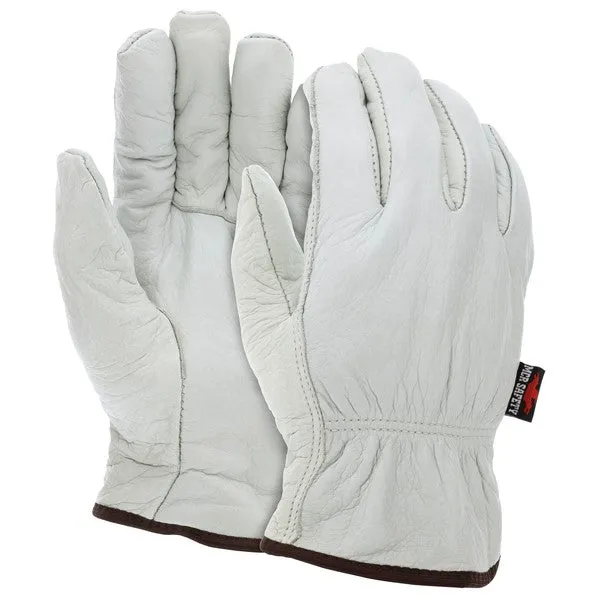 3250XL MCR Safety Fleece Lined, Cowhide Drivers Gloves, X-Large, Leather, Beige