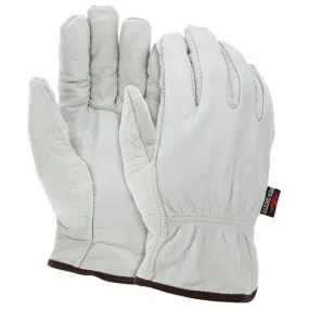 3250XL MCR Safety Fleece Lined, Cowhide Drivers Gloves, X-Large, Leather, Beige