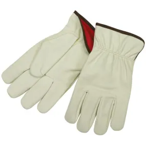 3750L MCR Safety Fleece Lined, Synthetic Drivers Gloves, Large, Synthetic