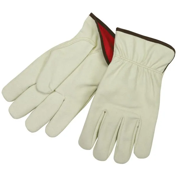 3750L MCR Safety Fleece Lined, Synthetic Drivers Gloves, Large, Synthetic
