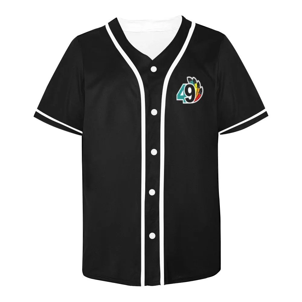 49 Dzine Logo Baseball Jersey for Men