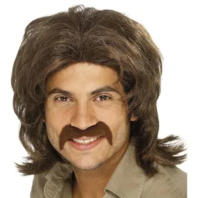 70s Retro Wig Adult Brown