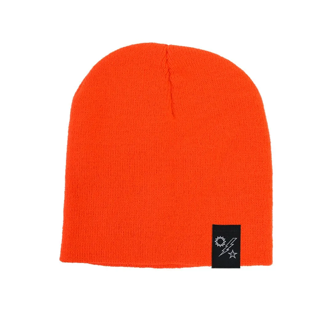 75th Star Sun Bolt Tag Beanie