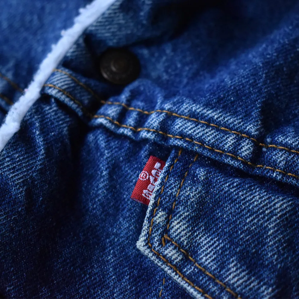 80’s Levi's 70608-0216 デニムボアジャケット USA製 231221