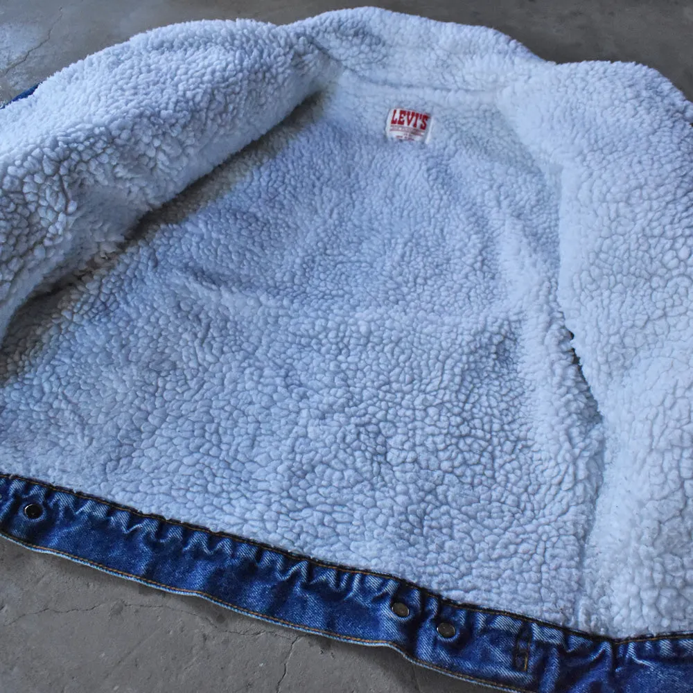 80’s Levi's 70608-0216 デニムボアジャケット USA製 231221