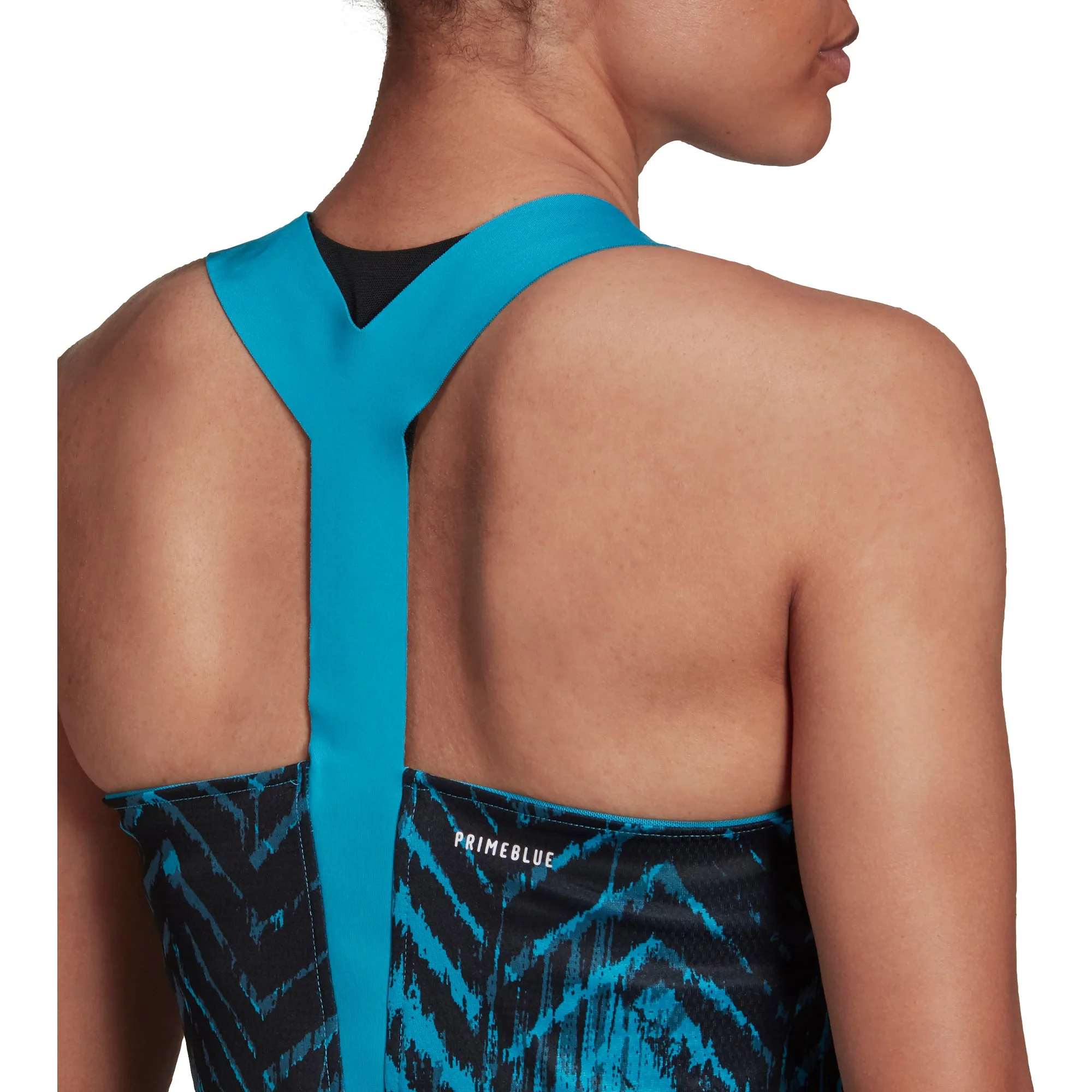 Adidas Primeblue Sonic Aqua Womens Tennis Dress