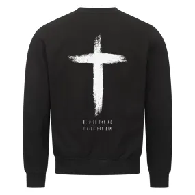 Aktion: He died Sweatshirt BackPrint