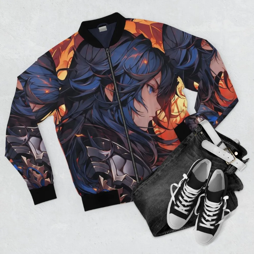 Alear Cyberpunk Bomber Jacket - Stylish Anime-Inspired Fashion