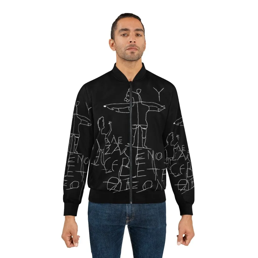 Alexamenos Graffito Bomber Jacket - Free Thinker Design