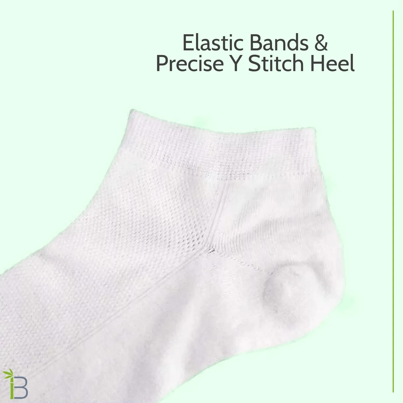 Ankle Socks for Women, 3 Pack, White