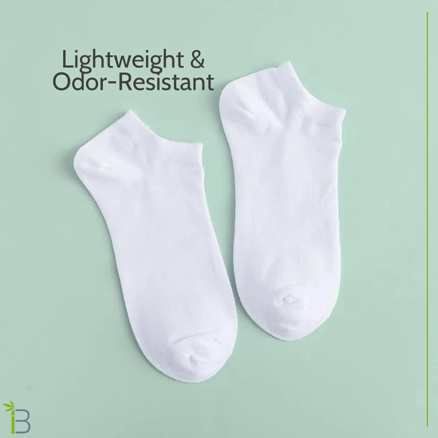 Ankle Socks for Women, 3 Pack, White