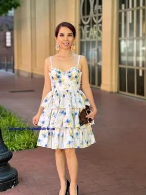 Anna dress in Rose