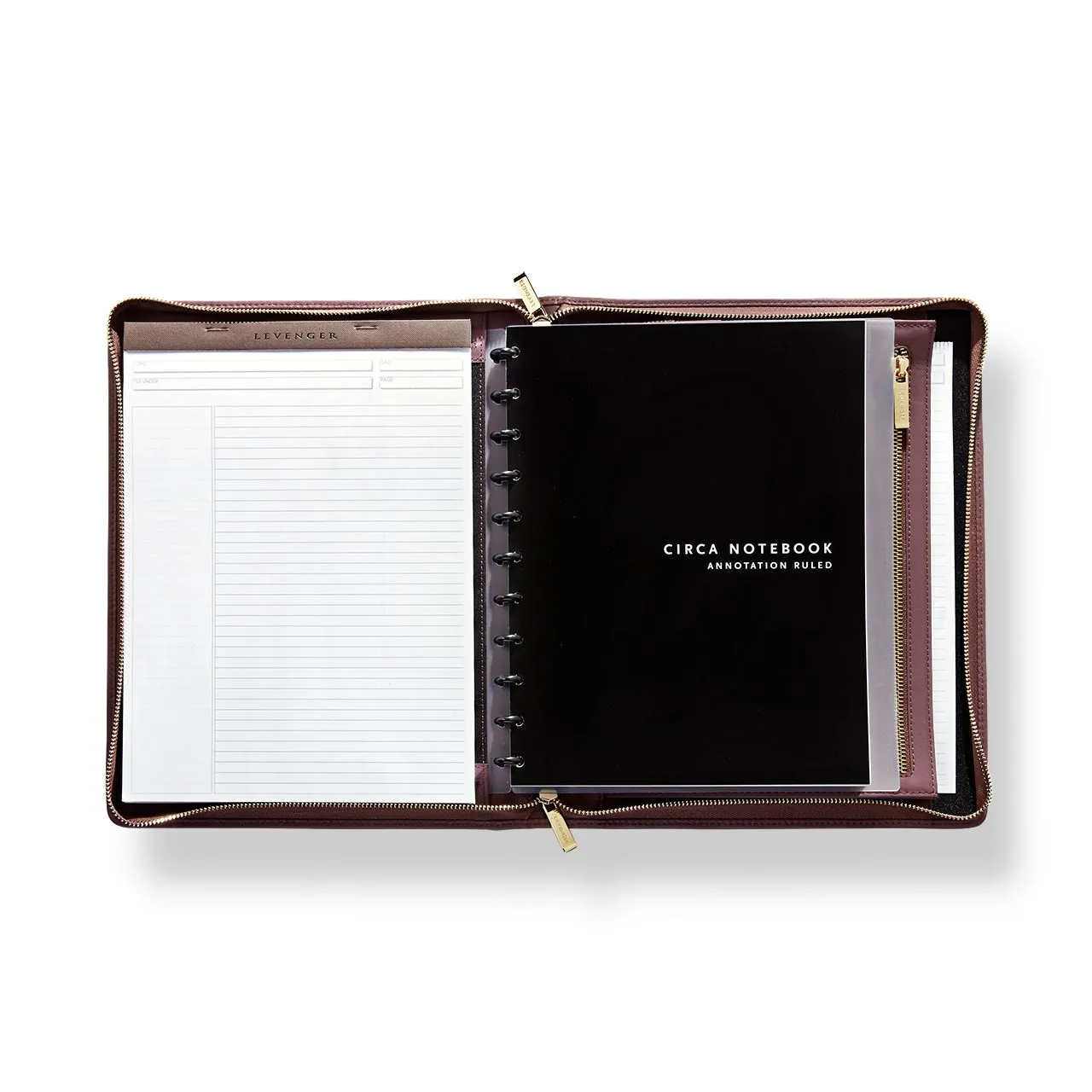 Arcadia Smooth Leather Ambi-Flex Folio