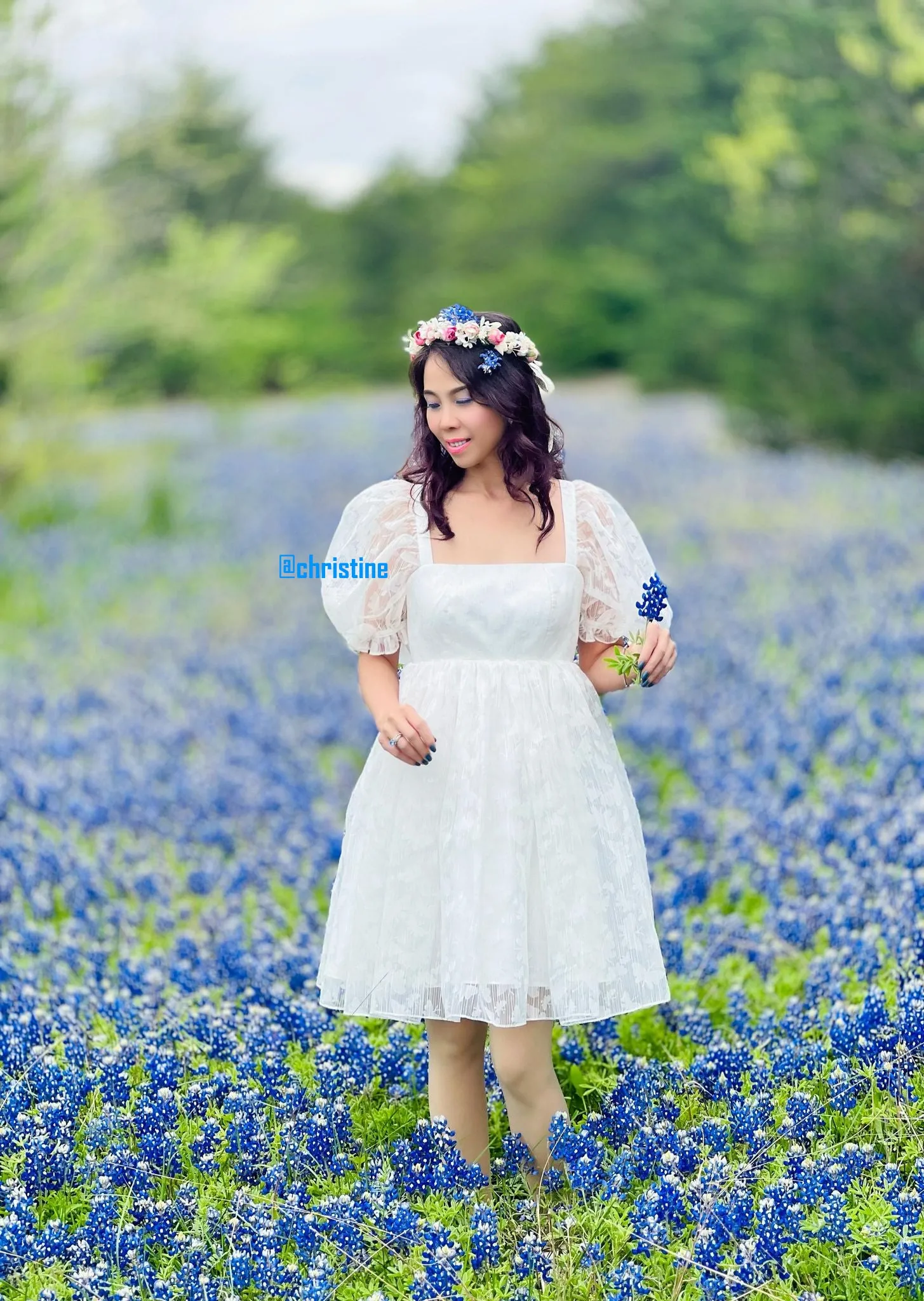Ariana dress in organza