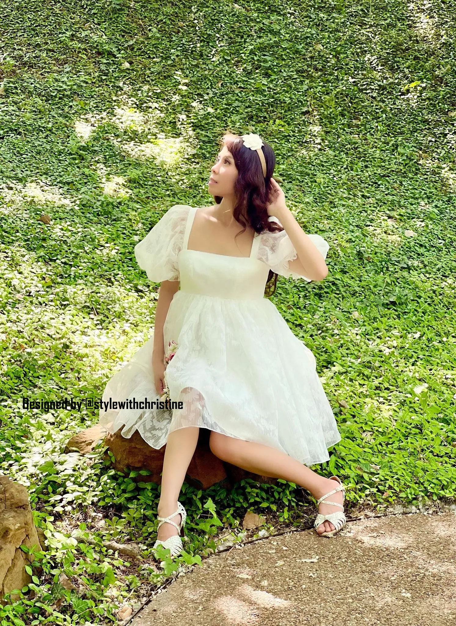 Ariana dress in organza