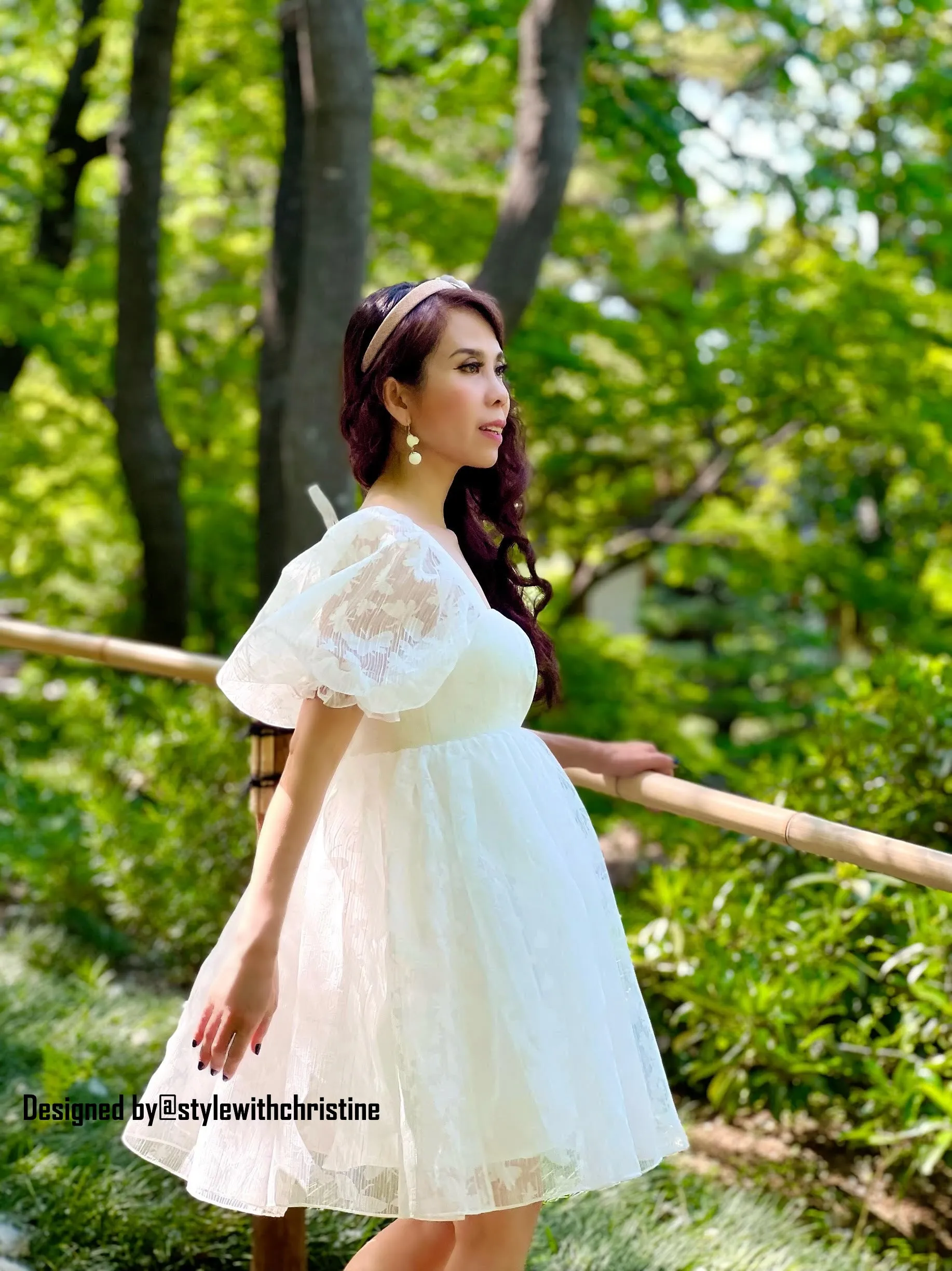 Ariana dress in organza