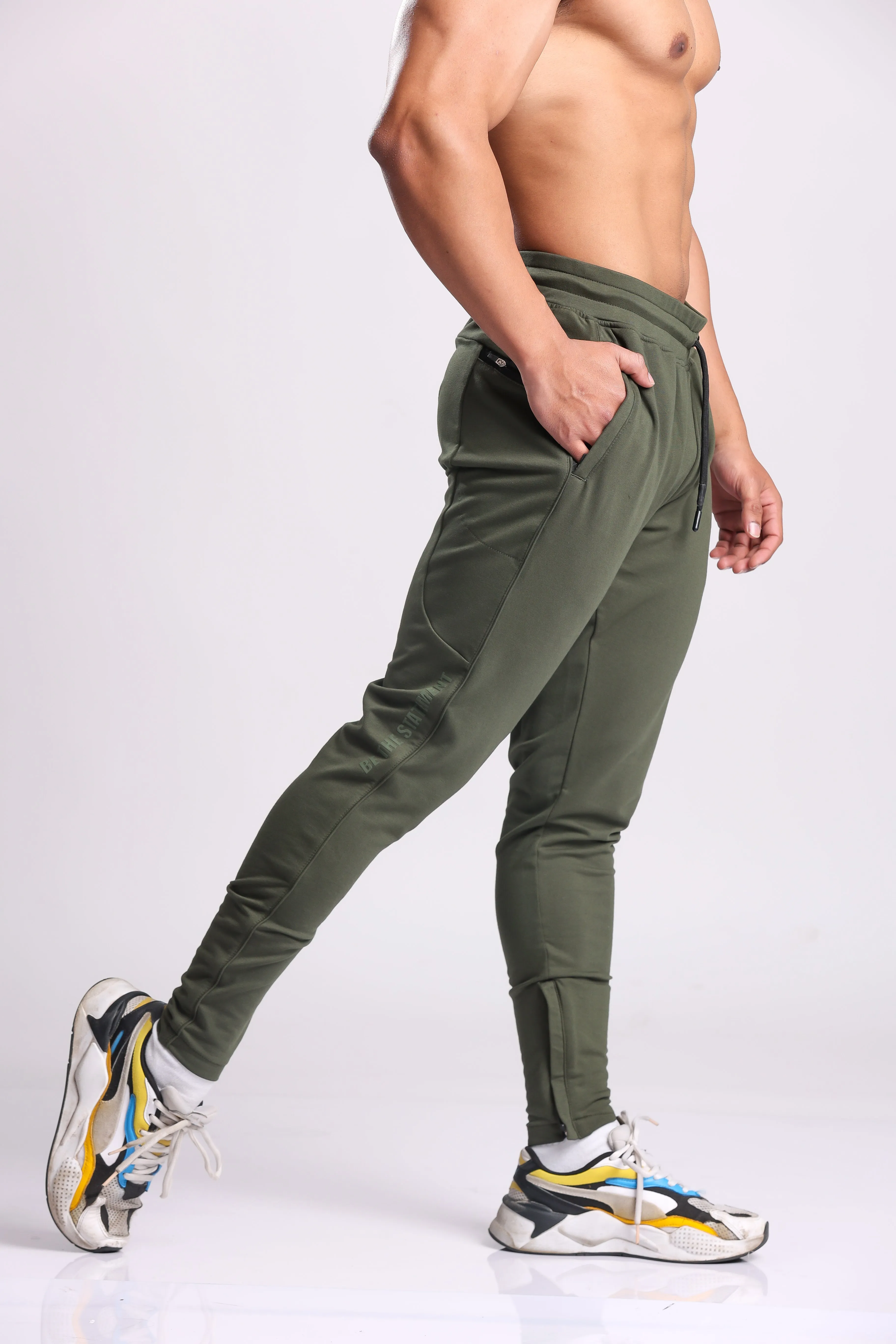 Athletic Training Jogger- Olive