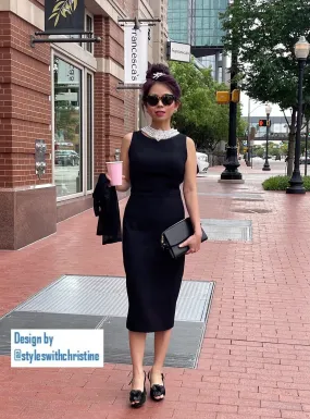 Audrey dress in black