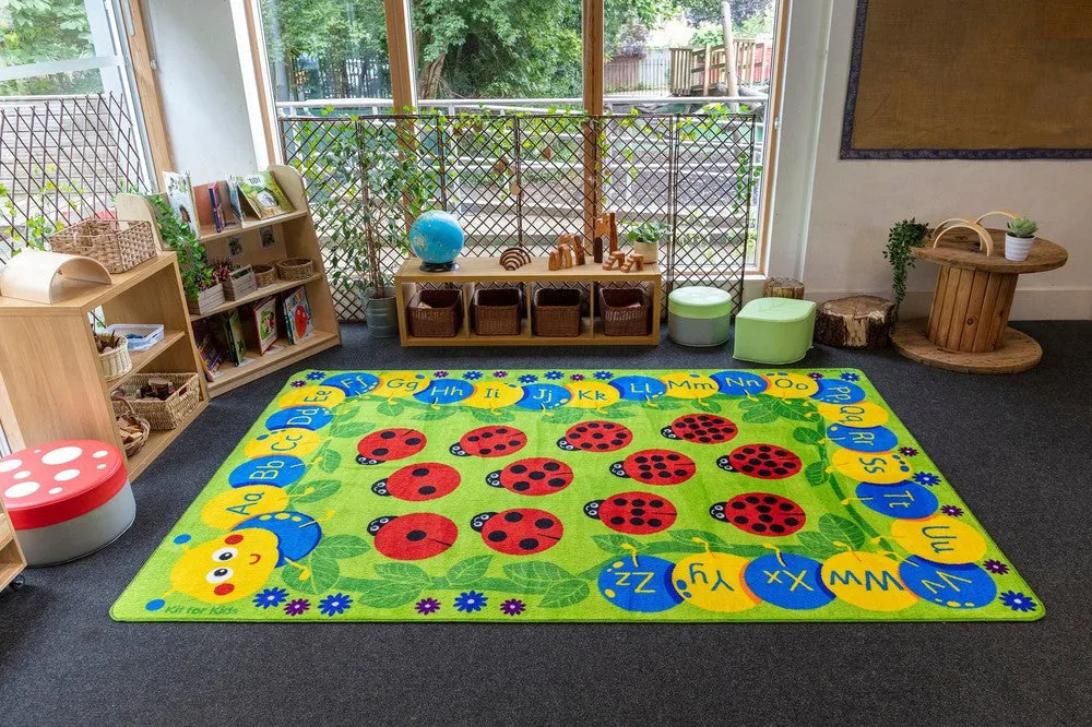 Back to Nature™ Chloe Caterpillar Numeracy & Literacy 3x2m Carpet