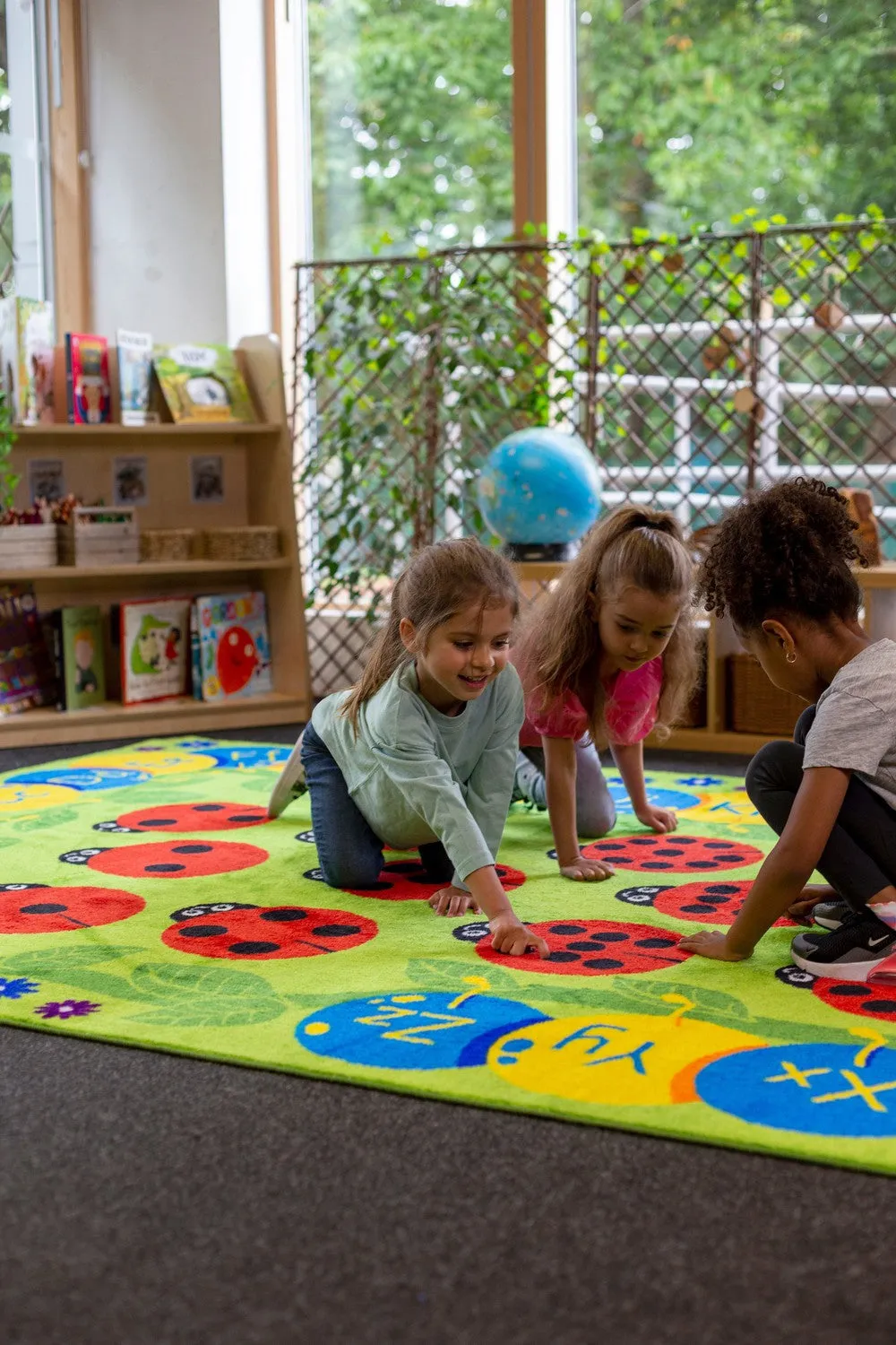 Back to Nature™ Chloe Caterpillar Numeracy & Literacy 3x2m Carpet