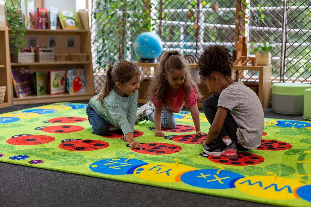 Back to Nature™ Chloe Caterpillar Numeracy & Literacy 3x2m Carpet