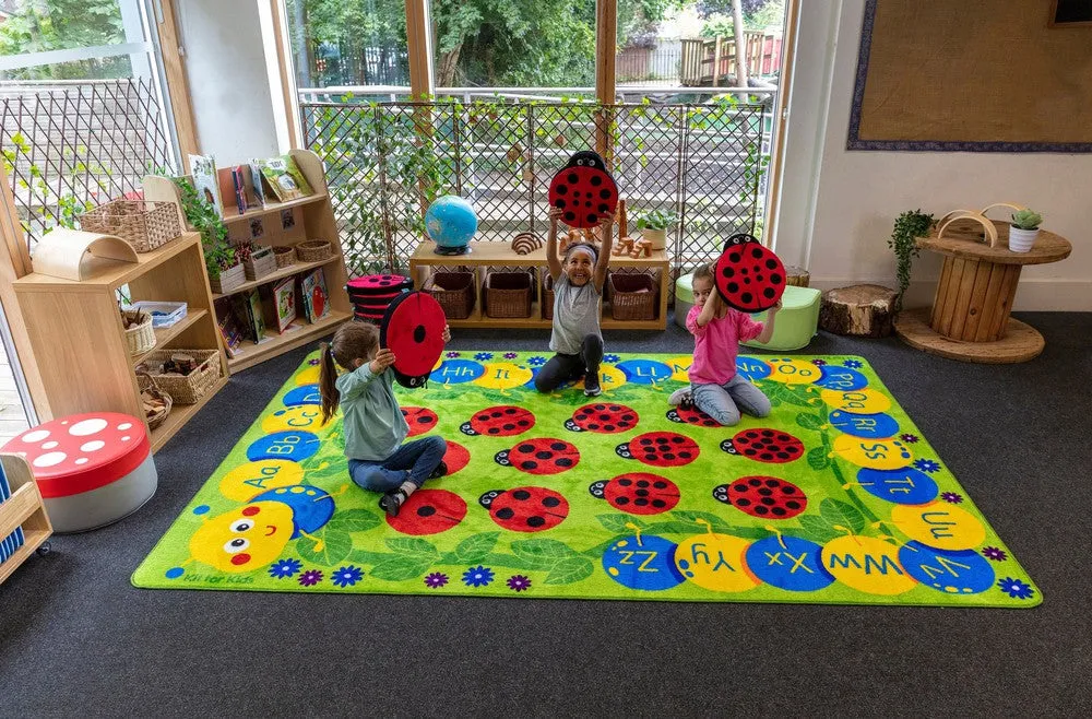 Back to Nature™ Chloe Caterpillar Numeracy & Literacy 3x2m Carpet