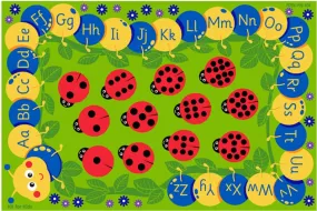 Back to Nature™ Chloe Caterpillar Numeracy & Literacy 3x2m Carpet