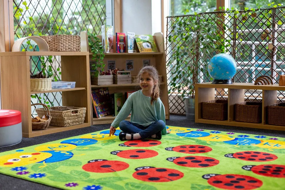 Back to Nature™ Chloe Caterpillar Numeracy & Literacy 3x2m Carpet