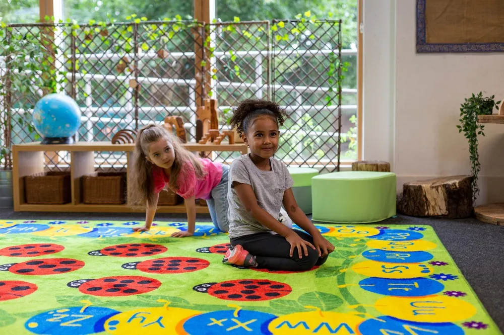Back to Nature™ Chloe Caterpillar Numeracy & Literacy 3x2m Carpet