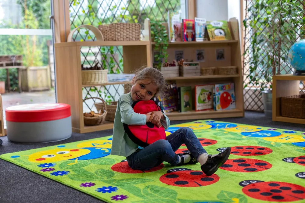 Back to Nature™ Chloe Caterpillar Numeracy & Literacy 3x2m Carpet