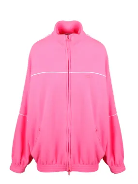 Balenciaga Fleece Zipped Track Jacket