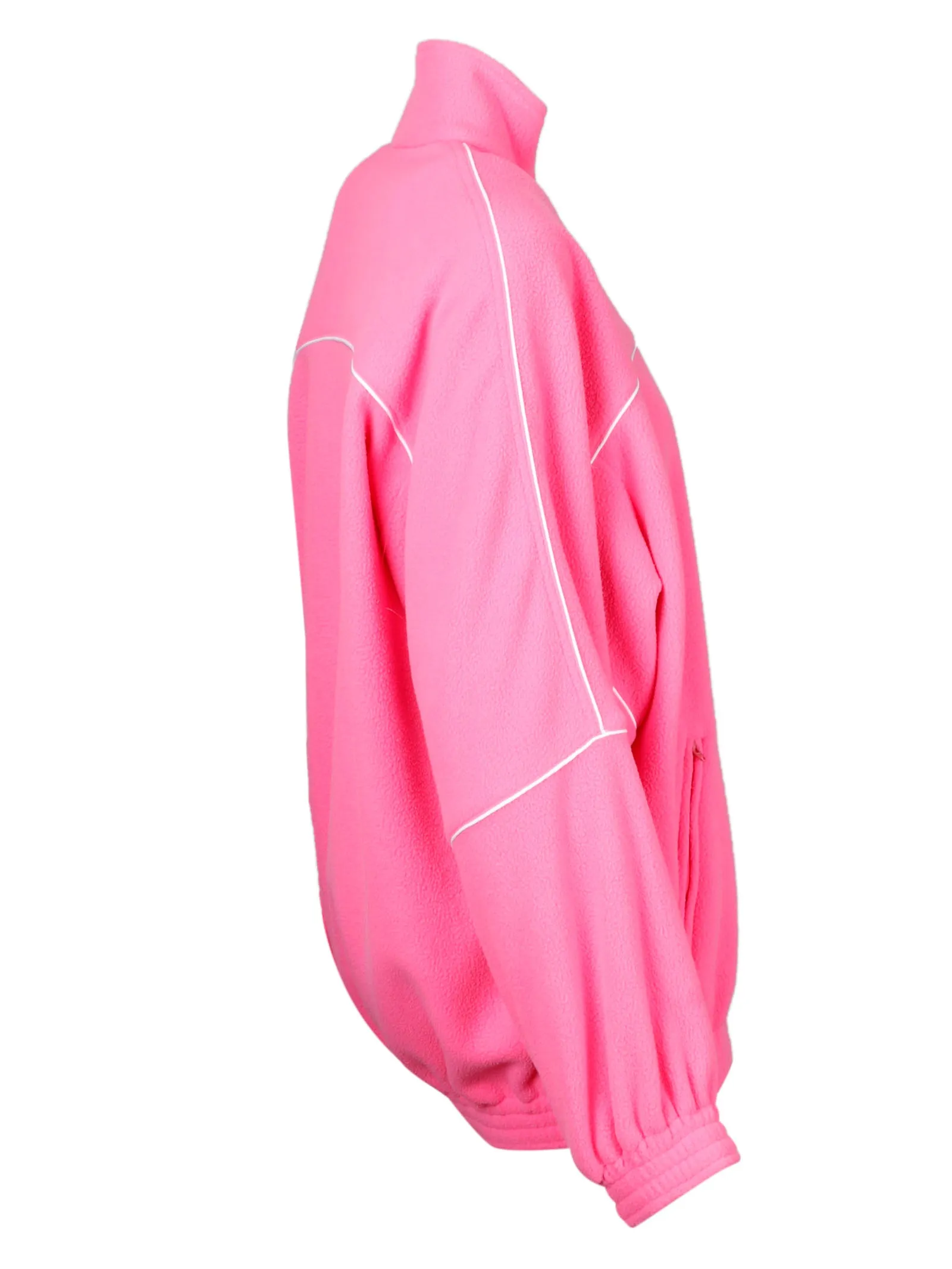 Balenciaga Fleece Zipped Track Jacket