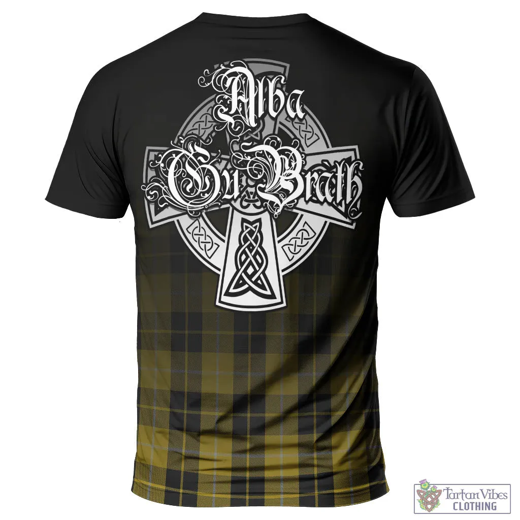 Barclay Dress Tartan T-Shirt Featuring Alba Gu Brath Family Crest Celtic Inspired