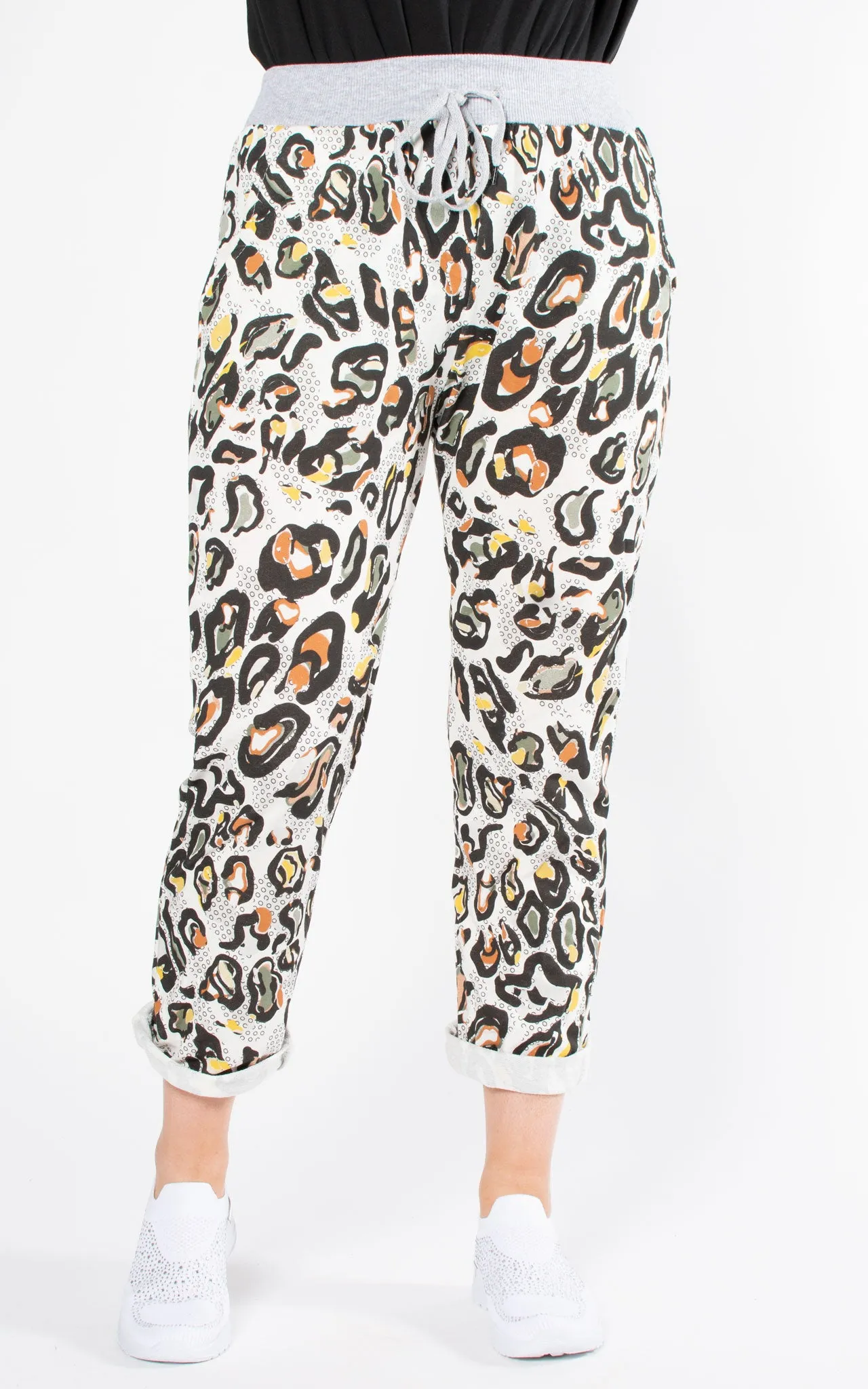 Basic Jogger | Autumn Leopard