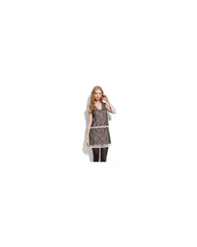 BCBGMAXAZRIA Lace Sheath Dress Black