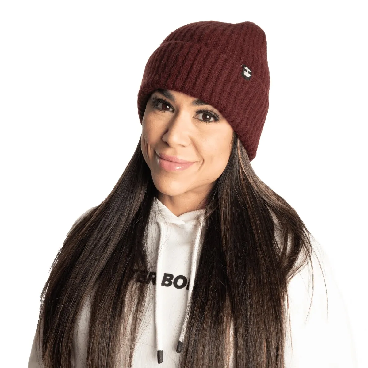 Better Bodies Stockholm Beanie - Maroon