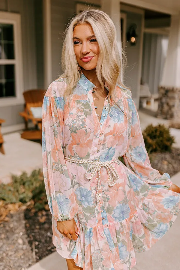 Blossom Moment Mini Dress