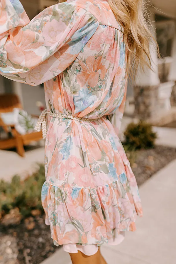 Blossom Moment Mini Dress