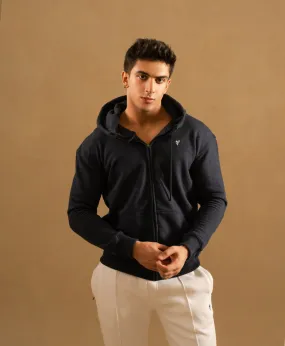 Blue Textured Hood
