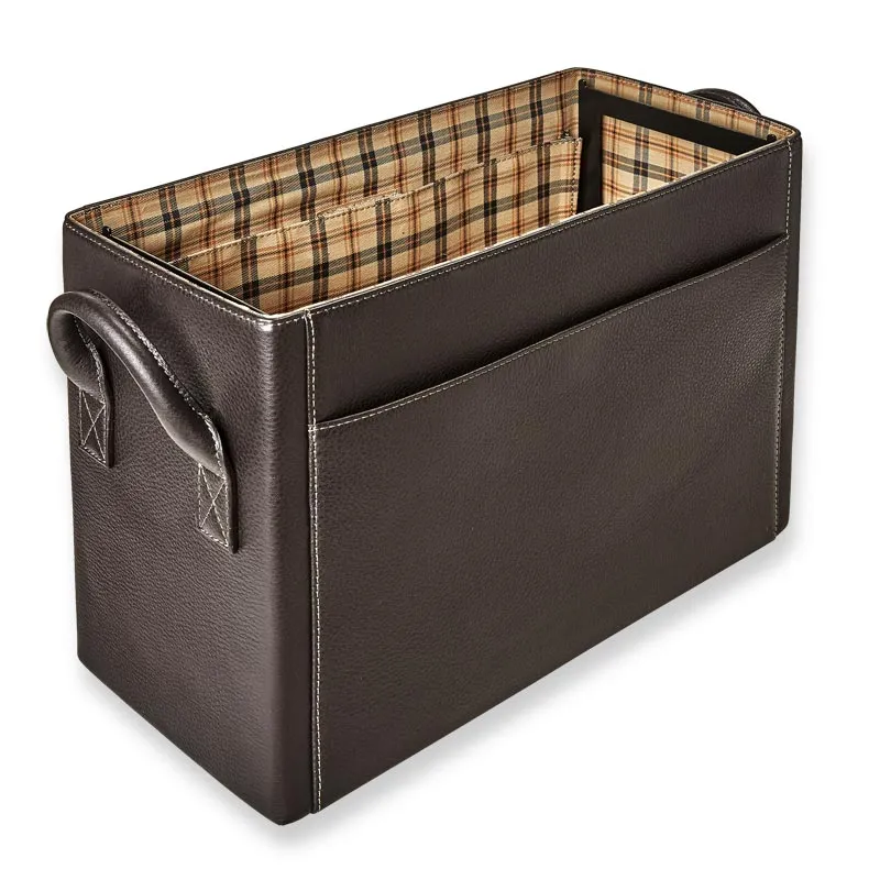 Bomber Jacket Desk File Holder with Lid