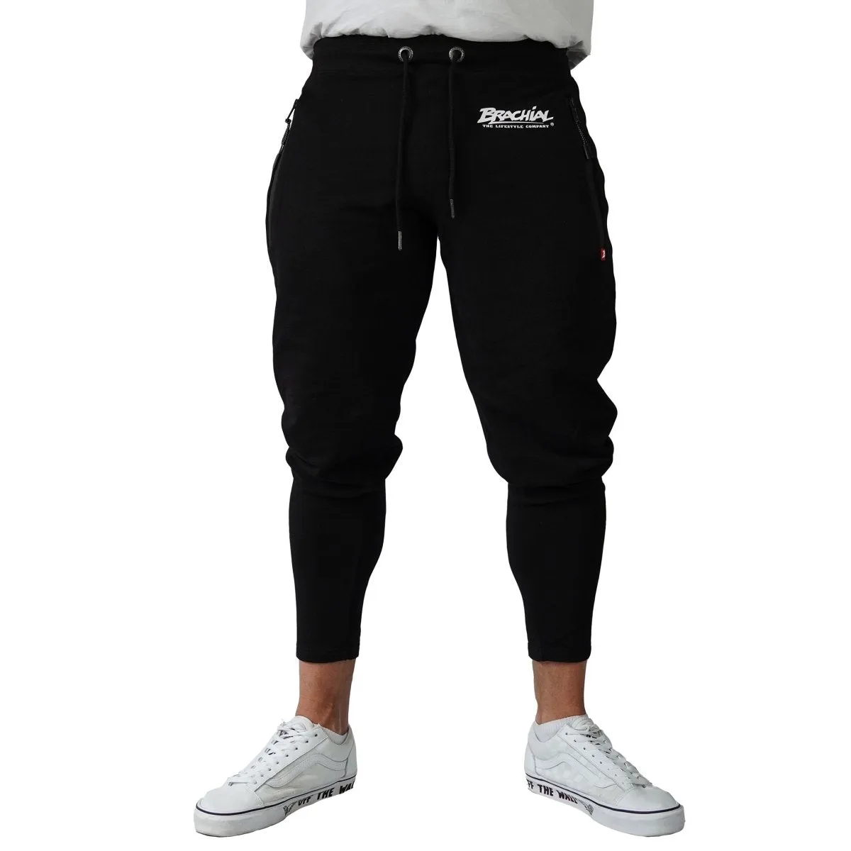 Brachial Jogging Pants Tapered - Black