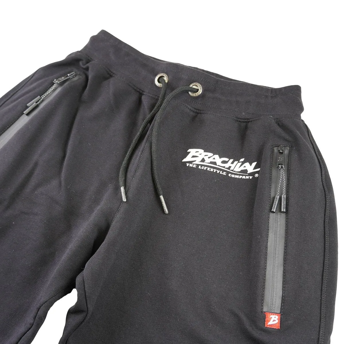 Brachial Jogging Pants Tapered - Black