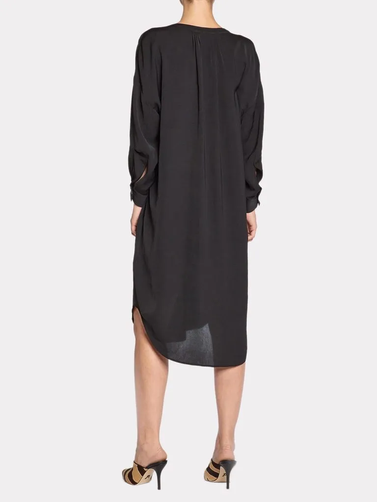 Brochu Walker- Emery Dress in Black Onyx