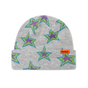 BUTTER GOODS STAR BEANIE GREY