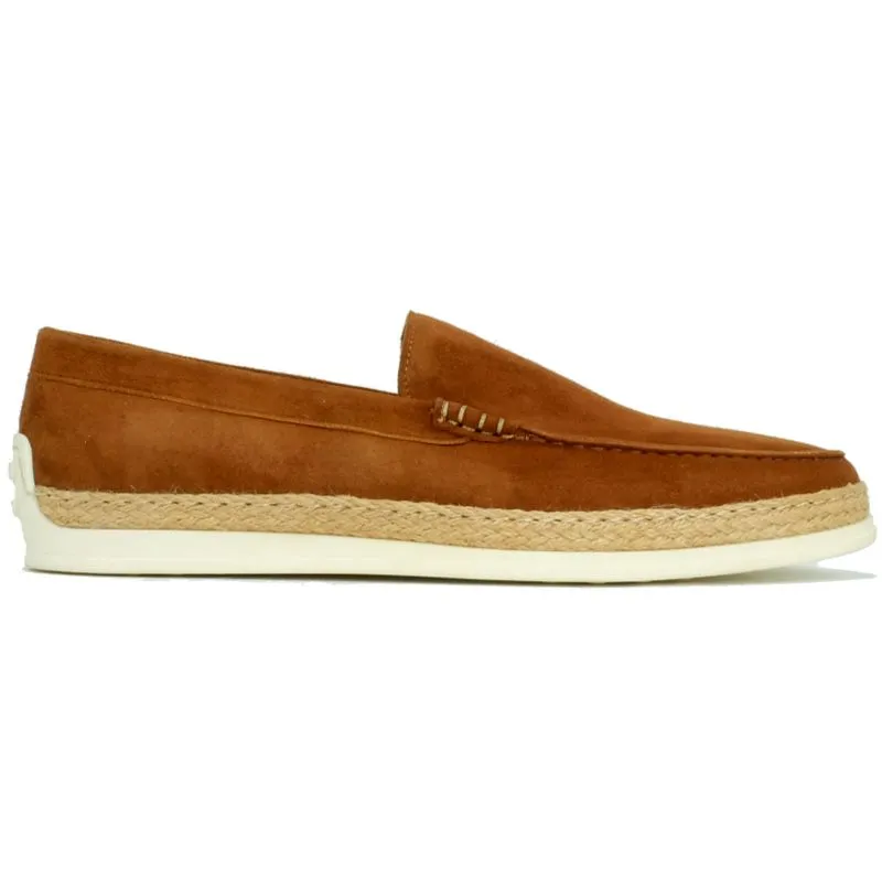 Capri Venetian Casual Suede Slip-On in Tobacco (Size 11 1/2) by Alan Payne Footwear