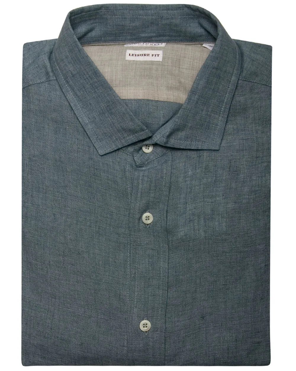Celeste Linen Sport Shirt