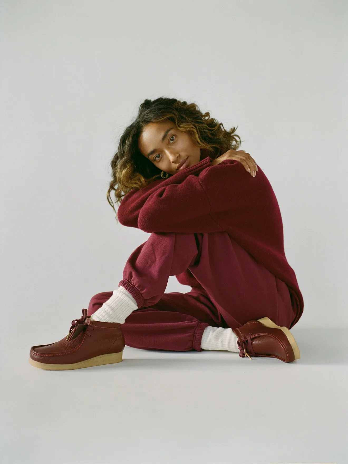 Classic Logo Sweatpant - Burgundy
